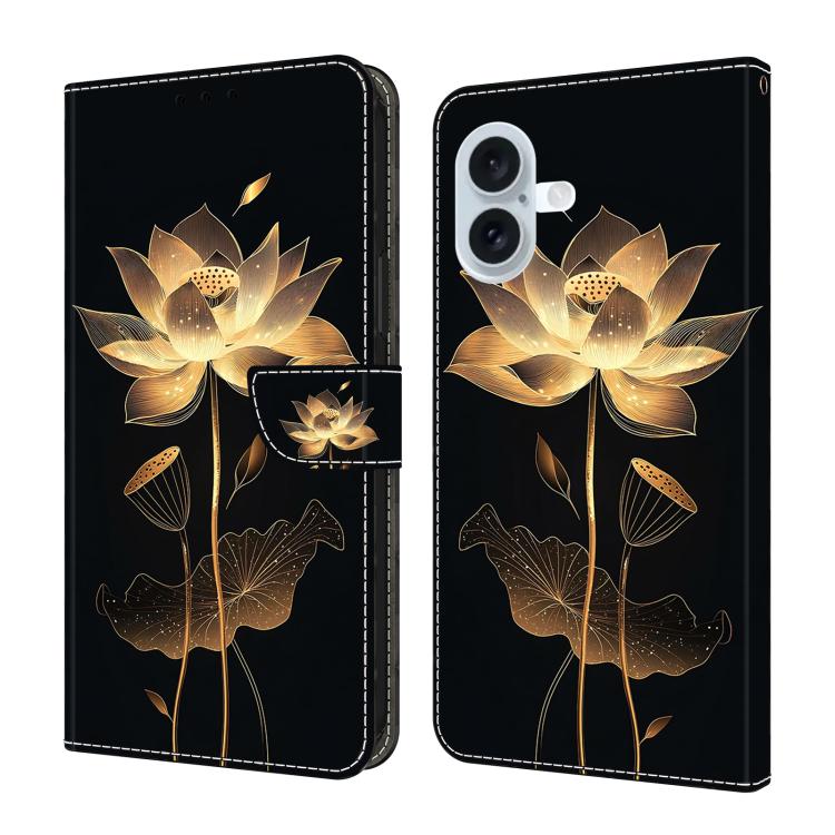 غطاء هاتف من جلد نباتي مطلي يشبه الكريستال، لهواتف iPhone 17e / 16e، iPhone 17 Pro Max، iPhone 17 Pro، iPhone 17