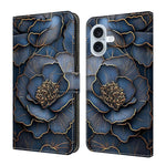 غطاء هاتف من جلد نباتي مطلي يشبه الكريستال، لهواتف iPhone 17e / 16e، iPhone 17 Pro Max، iPhone 17 Pro، iPhone 17
