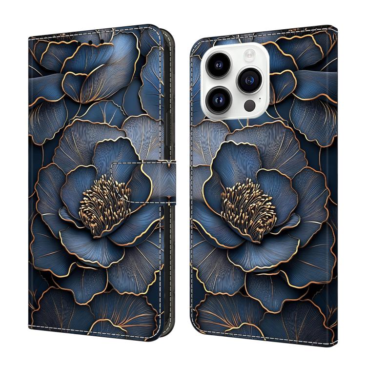 غطاء هاتف من جلد نباتي مطلي يشبه الكريستال، لهواتف iPhone 15 Pro Max، iPhone 15 Pro، iPhone 14 / 13، iPhone 14 Pro