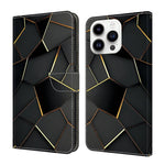 غطاء هاتف من جلد نباتي مطلي يشبه الكريستال، لهواتف iPhone 15 Pro Max، iPhone 15 Pro، iPhone 14 / 13، iPhone 14 Pro