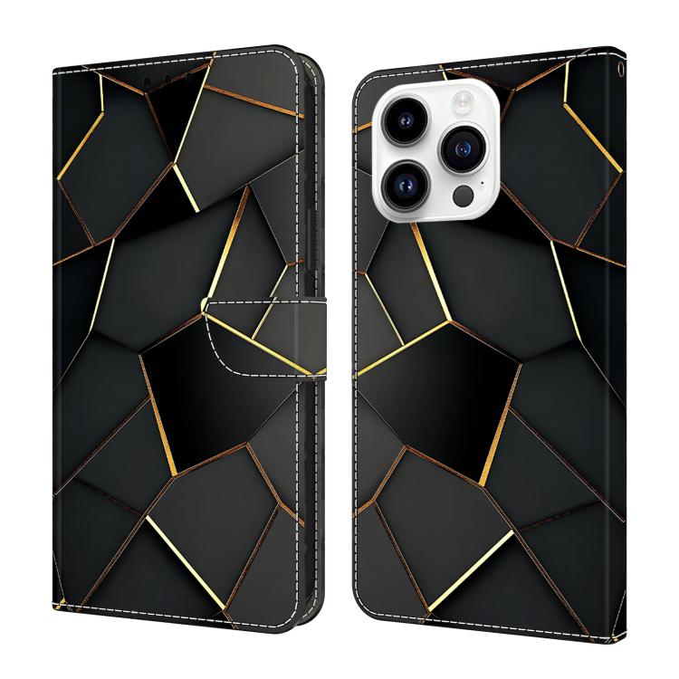 غطاء هاتف من جلد نباتي مطلي يشبه الكريستال، لهواتف iPhone 15 Pro Max، iPhone 15 Pro، iPhone 14 / 13، iPhone 14 Pro
