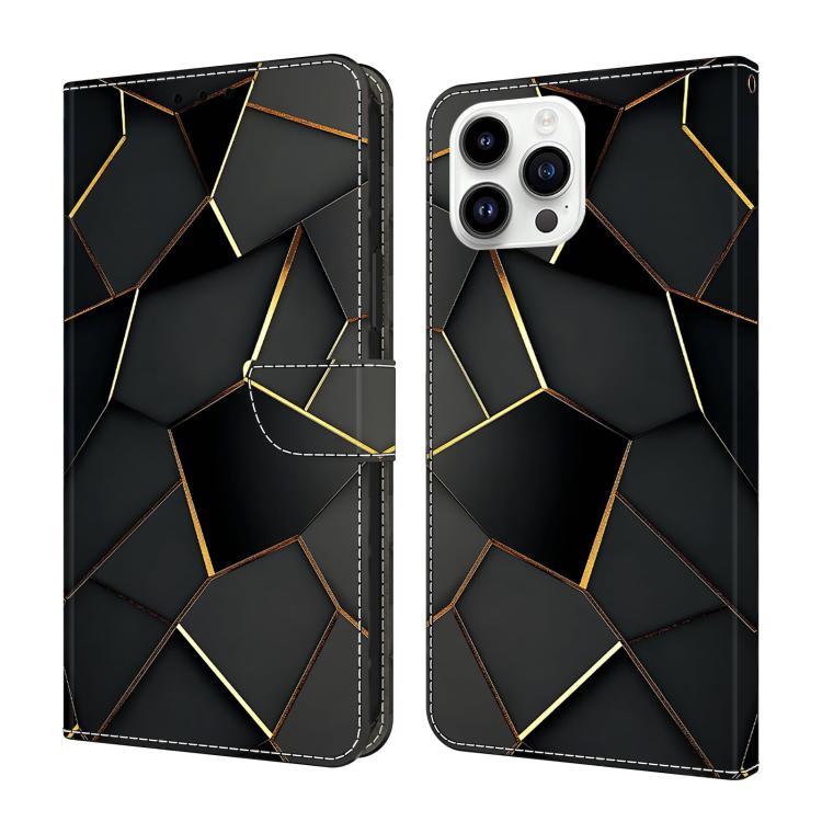 غطاء هاتف من جلد نباتي مطلي يشبه الكريستال، لهواتف iPhone 15 Pro Max، iPhone 15 Pro، iPhone 14 / 13، iPhone 14 Pro