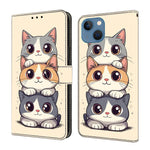 غطاء هاتف من جلد نباتي مطلي يشبه الكريستال، لهواتف iPhone 15 Pro Max، iPhone 15 Pro، iPhone 14 / 13، iPhone 14 Pro