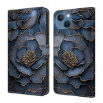 غطاء هاتف من جلد نباتي مطلي يشبه الكريستال، لهواتف iPhone 15 Pro Max، iPhone 15 Pro، iPhone 14 / 13، iPhone 14 Pro