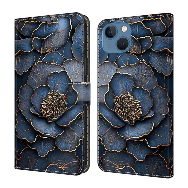 غطاء هاتف من جلد نباتي مطلي يشبه الكريستال، لهواتف iPhone 15 Pro Max، iPhone 15 Pro، iPhone 14 / 13، iPhone 14 Pro