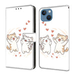 غطاء هاتف من جلد نباتي مطلي يشبه الكريستال، لهواتف iPhone 15 Pro Max، iPhone 15 Pro، iPhone 14 / 13، iPhone 14 Pro