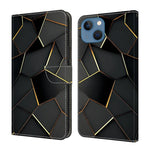 غطاء هاتف من جلد نباتي مطلي يشبه الكريستال، لهواتف iPhone 15 Pro Max، iPhone 15 Pro، iPhone 14 / 13، iPhone 14 Pro