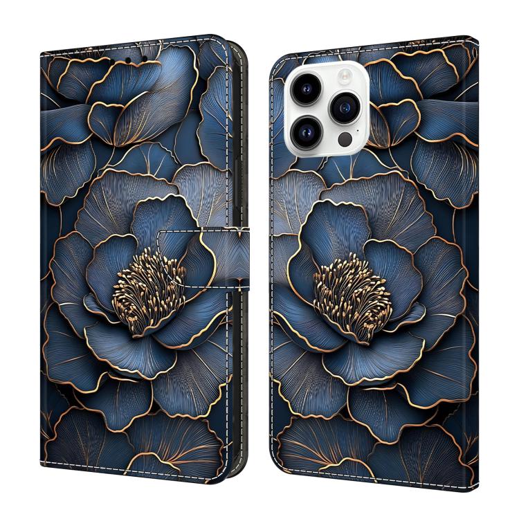 غطاء هاتف من جلد نباتي مطلي يشبه الكريستال، لهواتف iPhone 15 Pro Max، iPhone 15 Pro، iPhone 14 / 13، iPhone 14 Pro