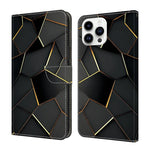 غطاء هاتف من جلد نباتي مطلي يشبه الكريستال، لهواتف iPhone 15 Pro Max، iPhone 15 Pro، iPhone 14 / 13، iPhone 14 Pro
