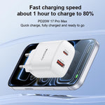 مجموعة شاحن Yesido YC106 PD20W USB-C / Type-C ومنافذ مزدوجة QC18W USB-A مع كابل Type-C إلى Type-C، YC106