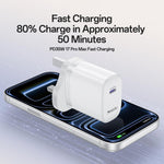مجموعة شاحن سريع منفذ واحد Yesido YC153 PD35W USB-C / Type-C مع كابل Type-C إلى Type-C، YC153