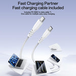 مجموعة شاحن سريع منفذ واحد Yesido YC153 PD35W USB-C / Type-C مع كابل Type-C إلى Type-C، YC153