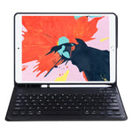 غطاء حماية بلوحة مفاتيح بلوتوث رفيع للغاية مدمج بلون حلوى لجهاز iPad Air 11 2024 / 2025 / Air 4 10.9 بوصة 2020، مع حامل وفتحة قلم، T098B