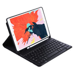 غطاء حماية بلوحة مفاتيح بلوتوث رفيع للغاية مدمج بلون حلوى لجهاز iPad Air 11 2024 / 2025 / Air 4 10.9 بوصة 2020، مع حامل وفتحة قلم، T098B