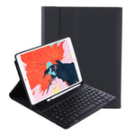 غطاء حماية بلوحة مفاتيح بلوتوث رفيع للغاية مدمج بلون حلوى لجهاز iPad Air 11 2024 / 2025 / Air 4 10.9 بوصة 2020، مع حامل وفتحة قلم، T098B