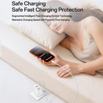 مجموعة شاحن Yesido YC150 بقدرة 12W و2.4A مع منفذي USB وكابل بيانات USB بطول 1 متر إلى Type-C، YC150