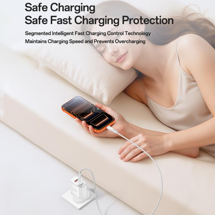 مجموعة شاحن Yesido YC150 بقدرة 12W و2.4A مع منفذي USB وكابل بيانات USB بطول 1 متر إلى Type-C، YC150