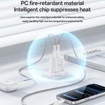مجموعة شاحن Yesido YC150 بقدرة 12W و2.4A مع منفذي USB وكابل بيانات USB بطول 1 متر إلى Type-C، YC150