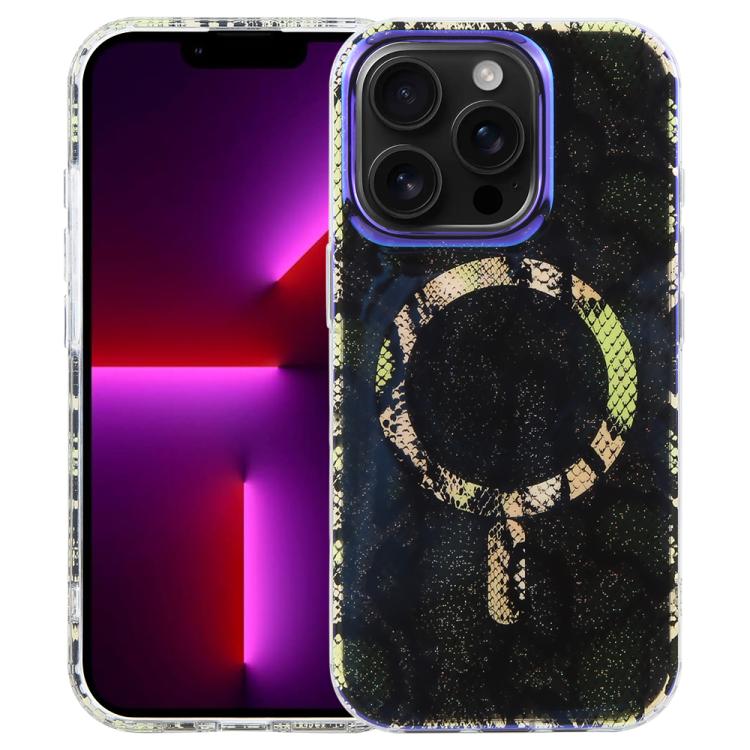 حافظة هاتف مغناطيسية من سلسلة IMD Blue Light Jungle، لهاتف iPhone 13 Pro Max، لهاتف iPhone 13 Pro