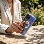 حافظة هاتف مغناطيسية من سلسلة IMD Blue Light Jungle، لهاتف iPhone 13 Pro Max، لهاتف iPhone 13 Pro