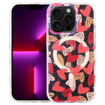 حافظة هاتف مغناطيسية من سلسلة IMD Blue Light Jungle، لهاتف iPhone 13 Pro Max، لهاتف iPhone 13 Pro