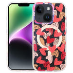 غطاء هاتف مغناطيسي من سلسلة الغابة الزرقاء IMD، لهواتف iPhone 16 و iPhone 15 Pro Max و iPhone 15 Pro و iPhone 15 Plus / 14 Plus و iPhone 15 و iPhone 14 / 13 و iPhone 14 Pro و iPhone 14 Pro Max