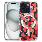 غطاء هاتف مغناطيسي من سلسلة الغابة الزرقاء IMD، لهواتف iPhone 16 و iPhone 15 Pro Max و iPhone 15 Pro و iPhone 15 Plus / 14 Plus و iPhone 15 و iPhone 14 / 13 و iPhone 14 Pro و iPhone 14 Pro Max
