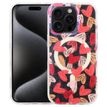 غطاء هاتف مغناطيسي من سلسلة الغابة الزرقاء IMD، لهواتف iPhone 16 و iPhone 15 Pro Max و iPhone 15 Pro و iPhone 15 Plus / 14 Plus و iPhone 15 و iPhone 14 / 13 و iPhone 14 Pro و iPhone 14 Pro Max