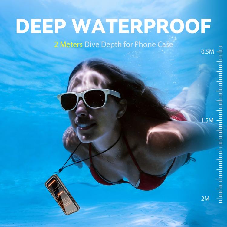 غطاء هاتف مغناطيسي مقاوم للماء IP68 من سلسلة RedPepper V، لجهاز iPhone 17 Pro، لجهاز iPhone 17
