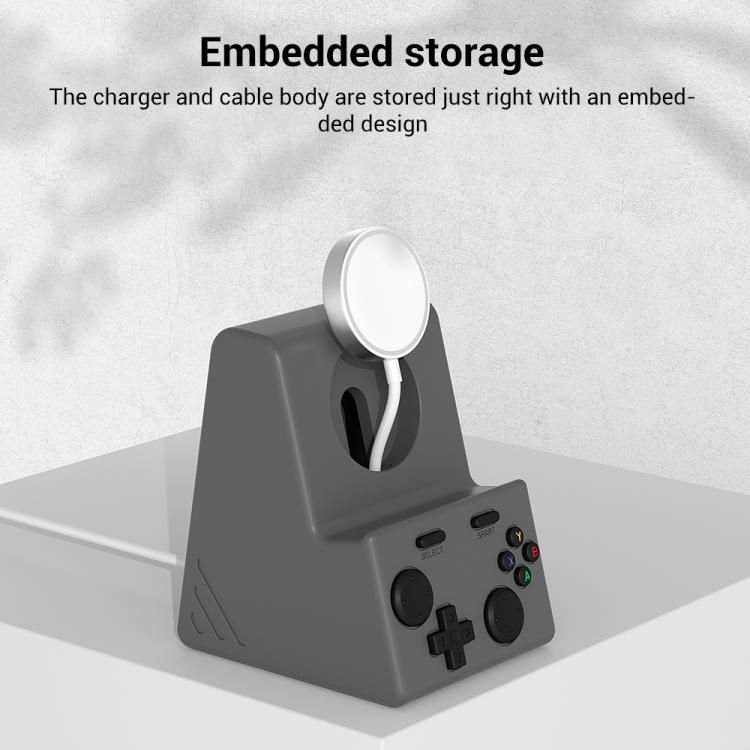 حامل شحن ساعة ذكية بتصميم جهاز ألعاب من XDcase لساعات آبل