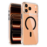 Crystal Transparent Magnetic Phone Case, For iPhone 18 Pro / 17 Pro, For iPhone 18 Pro Max / 17 Pro Max