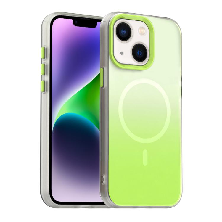 غطاء هاتف هجين مغناطيسي 3 في 1 من سلسلة تدرج الحلوى، لهواتف iPhone 15 Pro Max، iPhone 15 Pro، iPhone 15 Plus، iPhone 15، iPhone 14 Plus، iPhone 14، iPhone 14 Pro، iPhone 14 Pro Max