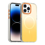 غطاء هاتف هجين مغناطيسي 3 في 1 من سلسلة تدرج الحلوى، لهواتف iPhone 15 Pro Max، iPhone 15 Pro، iPhone 15 Plus، iPhone 15، iPhone 14 Plus، iPhone 14، iPhone 14 Pro، iPhone 14 Pro Max