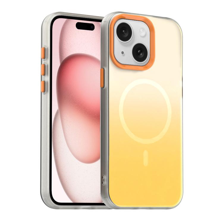 غطاء هاتف هجين مغناطيسي 3 في 1 من سلسلة تدرج الحلوى، لهواتف iPhone 15 Pro Max، iPhone 15 Pro، iPhone 15 Plus، iPhone 15، iPhone 14 Plus، iPhone 14، iPhone 14 Pro، iPhone 14 Pro Max