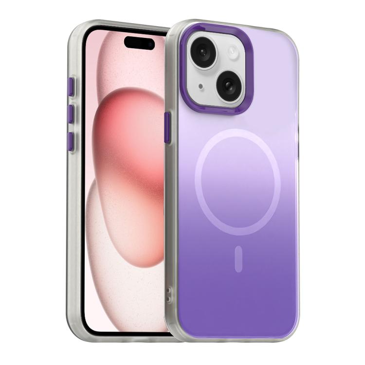 غطاء هاتف هجين مغناطيسي 3 في 1 من سلسلة تدرج الحلوى، لهواتف iPhone 15 Pro Max، iPhone 15 Pro، iPhone 15 Plus، iPhone 15، iPhone 14 Plus، iPhone 14، iPhone 14 Pro، iPhone 14 Pro Max