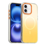 غطاء هاتف هجين مغناطيسي 3 في 1 من سلسلة تدرج الحلوى، لهواتف iPhone 15 Pro Max، iPhone 15 Pro، iPhone 15 Plus، iPhone 15، iPhone 14 Plus، iPhone 14، iPhone 14 Pro، iPhone 14 Pro Max