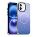 غطاء هاتف هجين مغناطيسي 3 في 1 من سلسلة تدرج الحلوى، لهواتف iPhone 15 Pro Max، iPhone 15 Pro، iPhone 15 Plus، iPhone 15، iPhone 14 Plus، iPhone 14، iPhone 14 Pro، iPhone 14 Pro Max