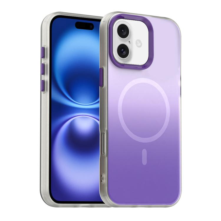 غطاء هاتف هجين مغناطيسي 3 في 1 من سلسلة تدرج الحلوى، لهواتف iPhone 15 Pro Max، iPhone 15 Pro، iPhone 15 Plus، iPhone 15، iPhone 14 Plus، iPhone 14، iPhone 14 Pro، iPhone 14 Pro Max
