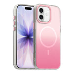 غطاء هاتف هجين مغناطيسي 3 في 1 من سلسلة تدرج الحلوى، لهواتف iPhone 17 Pro Max، iPhone 17 Pro، iPhone 17، iPhone Air، iPhone 16 Pro Max، iPhone 16 Pro، iPhone 16 Plus، iPhone 16