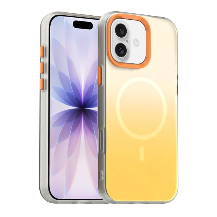 غطاء هاتف هجين مغناطيسي 3 في 1 من سلسلة تدرج الحلوى، لهواتف iPhone 17 Pro Max، iPhone 17 Pro، iPhone 17، iPhone Air، iPhone 16 Pro Max، iPhone 16 Pro، iPhone 16 Plus، iPhone 16