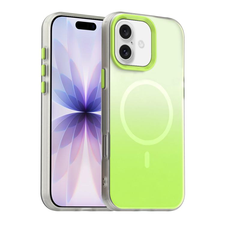 غطاء هاتف هجين مغناطيسي 3 في 1 من سلسلة تدرج الحلوى، لهواتف iPhone 17 Pro Max، iPhone 17 Pro، iPhone 17، iPhone Air، iPhone 16 Pro Max، iPhone 16 Pro، iPhone 16 Plus، iPhone 16
