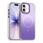 غطاء هاتف هجين مغناطيسي 3 في 1 من سلسلة تدرج الحلوى، لهواتف iPhone 17 Pro Max، iPhone 17 Pro، iPhone 17، iPhone Air، iPhone 16 Pro Max، iPhone 16 Pro، iPhone 16 Plus، iPhone 16