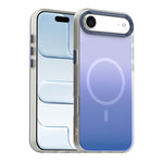 غطاء هاتف هجين مغناطيسي 3 في 1 من سلسلة تدرج الحلوى، لهواتف iPhone 17 Pro Max، iPhone 17 Pro، iPhone 17، iPhone Air، iPhone 16 Pro Max، iPhone 16 Pro، iPhone 16 Plus، iPhone 16
