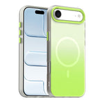 غطاء هاتف هجين مغناطيسي 3 في 1 من سلسلة تدرج الحلوى، لهواتف iPhone 17 Pro Max، iPhone 17 Pro، iPhone 17، iPhone Air، iPhone 16 Pro Max، iPhone 16 Pro، iPhone 16 Plus، iPhone 16
