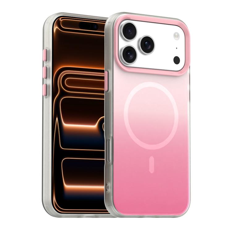 غطاء هاتف هجين مغناطيسي 3 في 1 من سلسلة تدرج الحلوى، لهواتف iPhone 17 Pro Max، iPhone 17 Pro، iPhone 17، iPhone Air، iPhone 16 Pro Max، iPhone 16 Pro، iPhone 16 Plus، iPhone 16