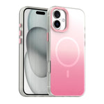 غطاء هاتف هجين مغناطيسي 3 في 1 من سلسلة تدرج الحلوى، لهواتف iPhone 17 Pro Max، iPhone 17 Pro، iPhone 17، iPhone Air، iPhone 16 Pro Max، iPhone 16 Pro، iPhone 16 Plus، iPhone 16