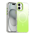 غطاء هاتف هجين مغناطيسي 3 في 1 من سلسلة تدرج الحلوى، لهواتف iPhone 17 Pro Max، iPhone 17 Pro، iPhone 17، iPhone Air، iPhone 16 Pro Max، iPhone 16 Pro، iPhone 16 Plus، iPhone 16