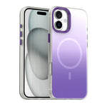 غطاء هاتف هجين مغناطيسي 3 في 1 من سلسلة تدرج الحلوى، لهواتف iPhone 17 Pro Max، iPhone 17 Pro، iPhone 17، iPhone Air، iPhone 16 Pro Max، iPhone 16 Pro، iPhone 16 Plus، iPhone 16