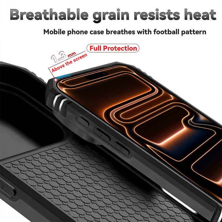 غطاء هاتف مغناطيسي مع حامل حلقة منزلق XDcase Camshield، لهواتف iPhone 17 Pro Max، iPhone 17 Pro، iPhone 17، iPhone Air