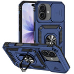 غطاء هاتف مغناطيسي مع حامل حلقة منزلق XDcase Camshield، لهواتف iPhone 17 Pro Max، iPhone 17 Pro، iPhone 17، iPhone Air
